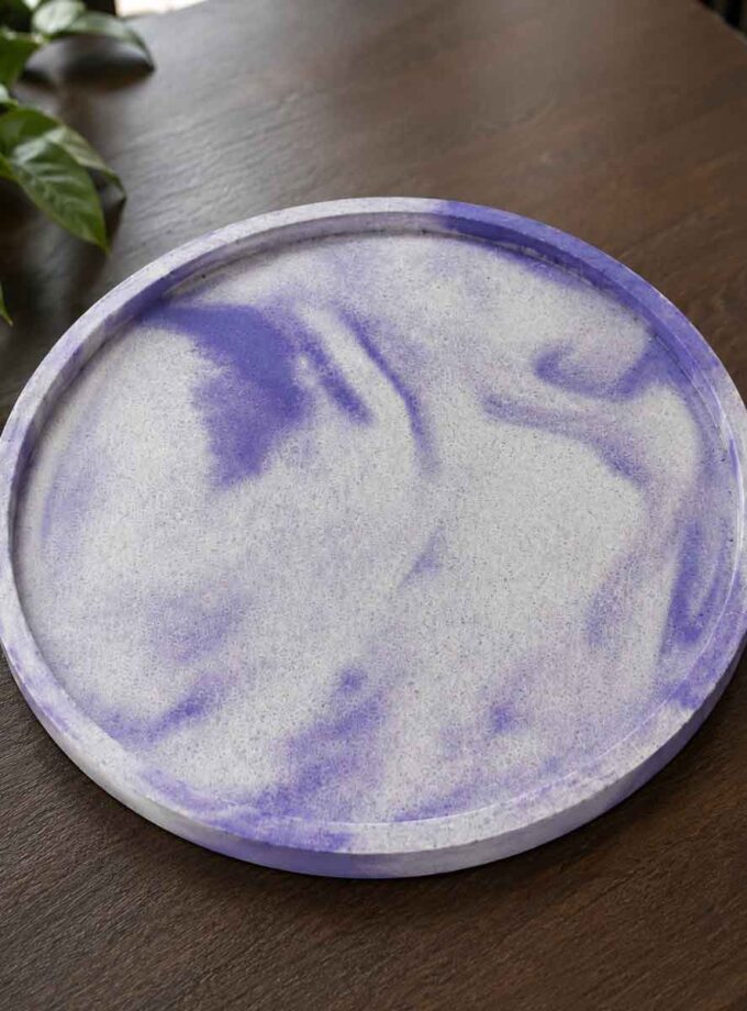 BIG ROUND TRAY