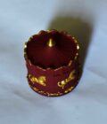 CAROUSEL JAR-MAROON