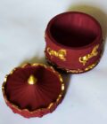 CAROUSEL JAR-MAROON - Image 2