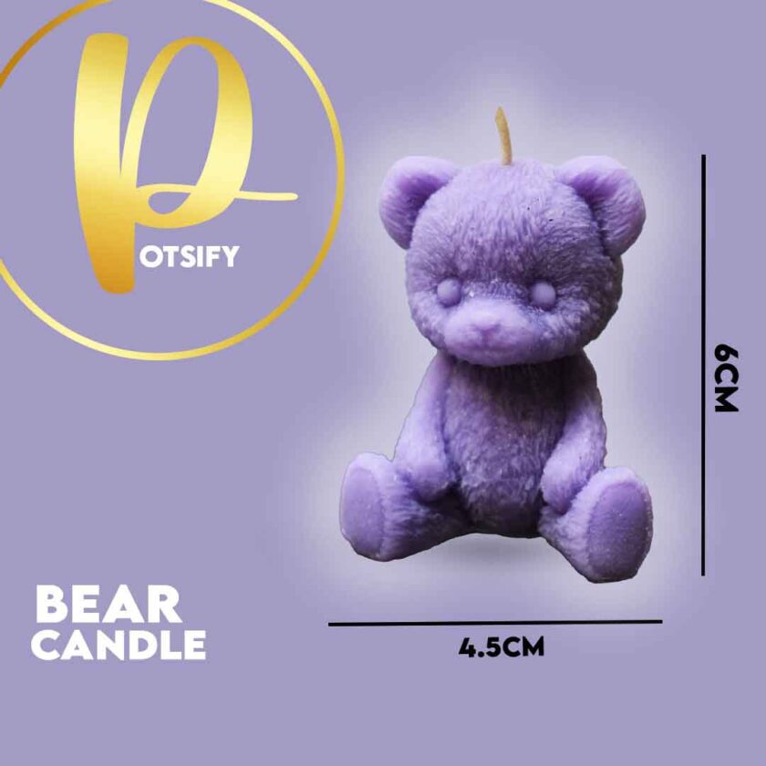 BEAR CANDLE