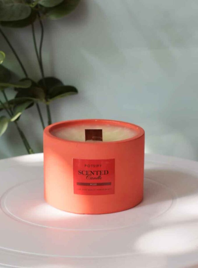 Rose- Premium Scented Candle