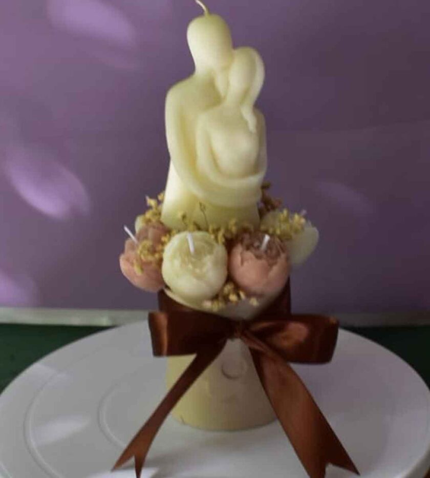 COUPLE CANDLE BOUQUET