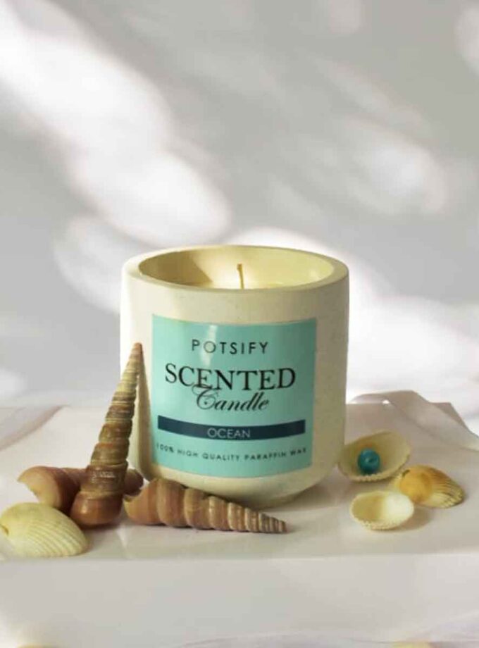 Ocean-Splash candle