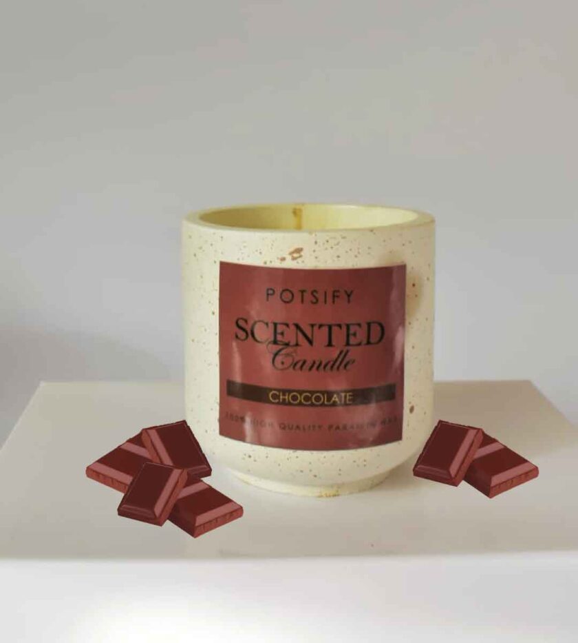 Chocolate -Splash candle