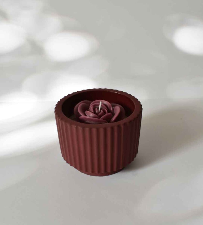 STRIPED SCENTED CANDLE