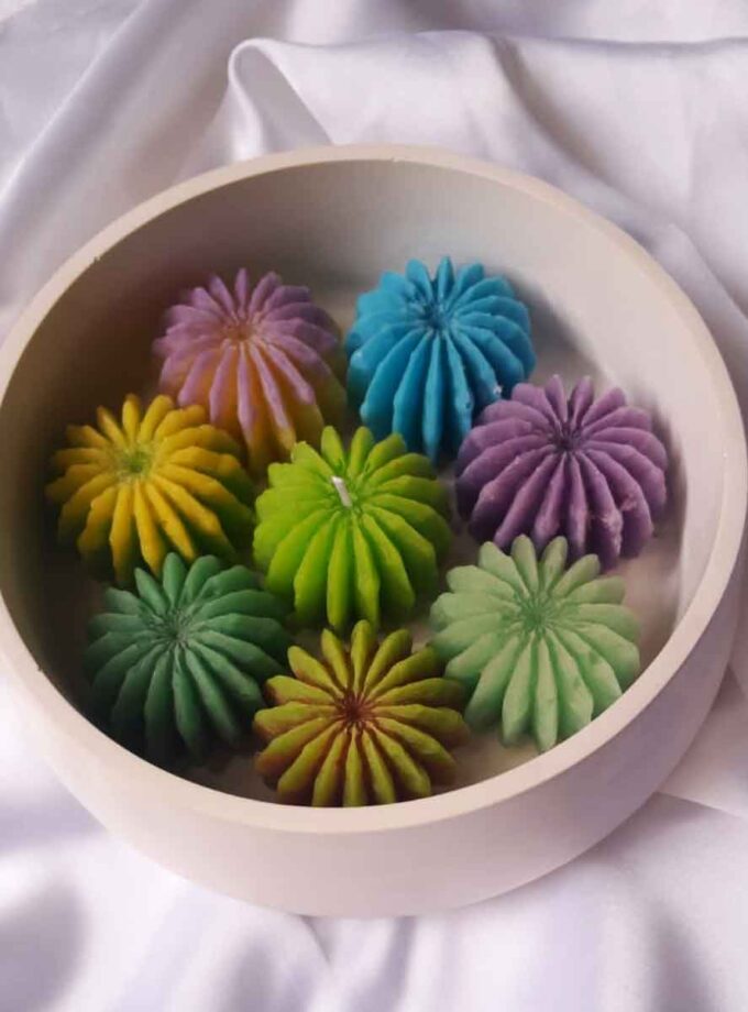 Cactus Candle Bowl