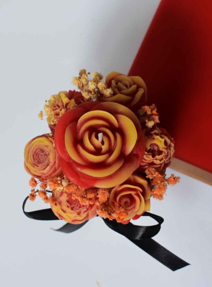 Scented Candle Bouquet -(Marble)