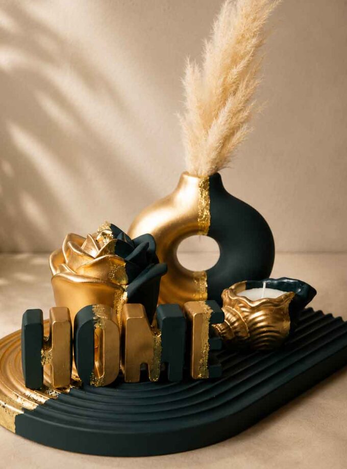 Emerald Elegance Decor Set