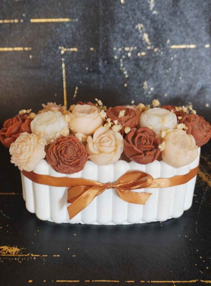 Striped Candle Bouquet