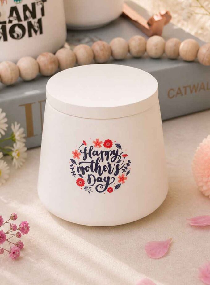 Happy mother's day candle