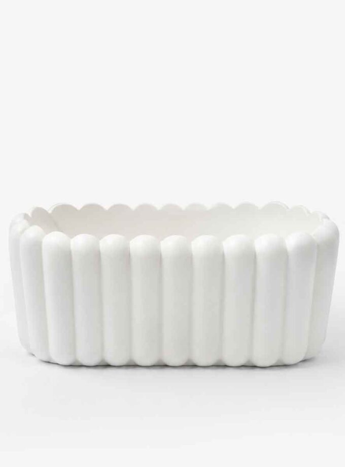 Striped container