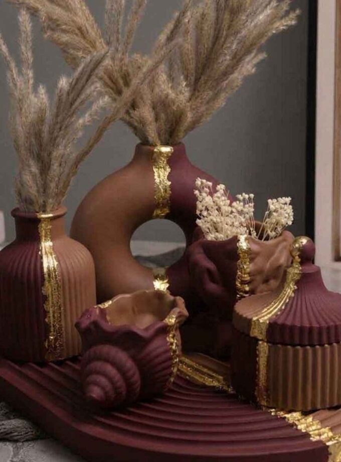 Burgundy Royale Set